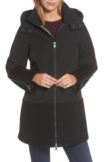 Women's Pendleton Bellevue Down & Feather Fill Parka - Black