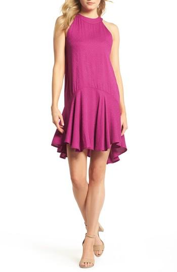 Women's Mary & Mabel Flounce Hem Dress - Pink