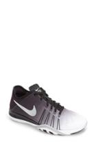 Women's Nike Free Tr 6 Spectrum Training Shoe .5 M - Black