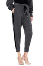 Women's Two By Vince Camuto Velvet Stripe Jogger Pants - Grey