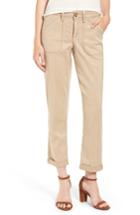 Women's Nydj Reese Relaxed Chino Pants - Beige