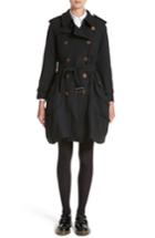 Women's Comme Des Garcons Double Breasted Coat - Black