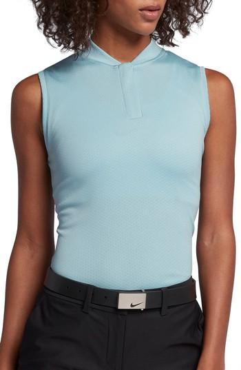 Women's Nike Dry Golf Polo - Blue