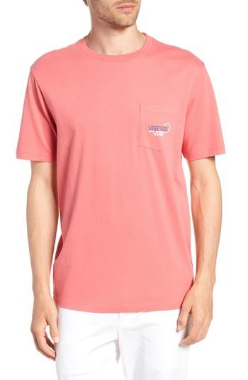 Men's Vineyard Vines Vineyard Hook Regular Fit Crewneck T-shirt - Red