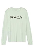 Men's Rvca Big Rvca Graphic T-shirt, Size - Green