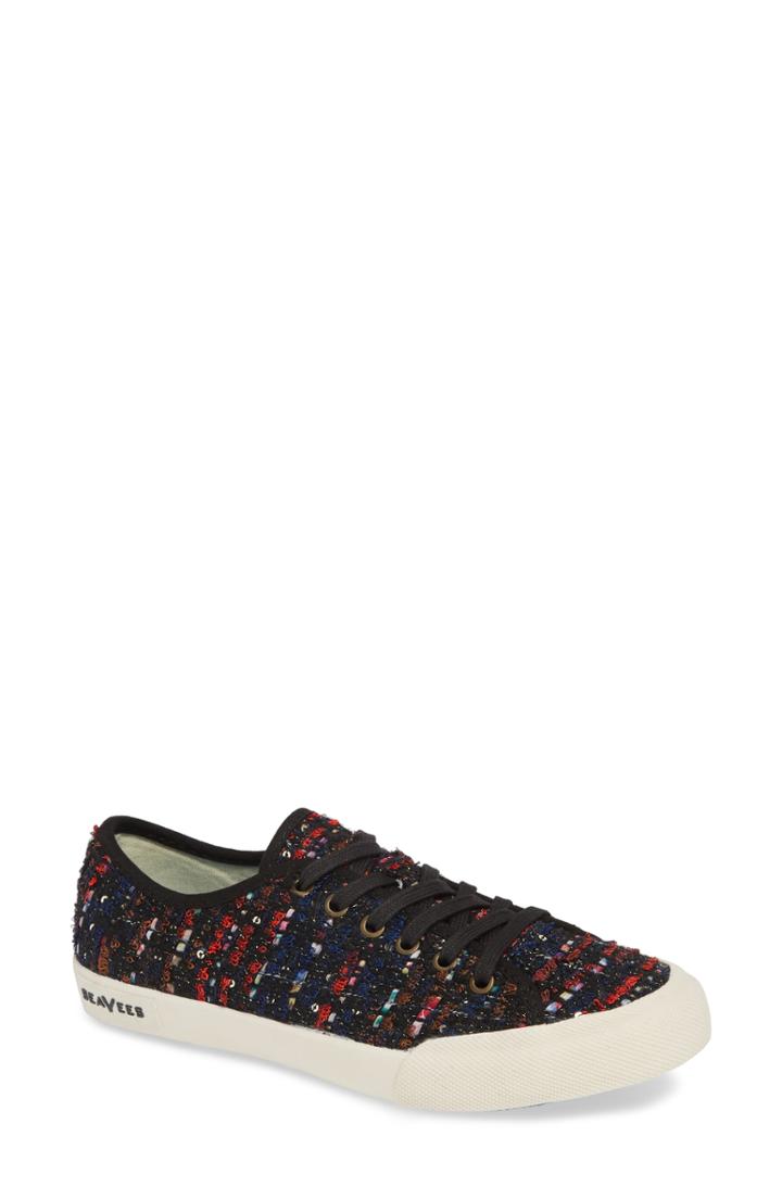 Women's Seavees Monterey Wintertide Sneaker .5 M - Black