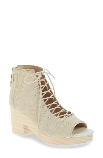 Women's Kelsi Dagger Brooklyn Main Platform Bootie .5 M - Grey