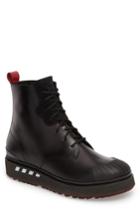 Men's Valentino Garavani Bootboy Boot Us / 40eu - Black
