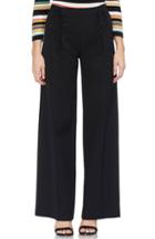 Women's Vince Camuto Lace-up Sailor Pants - Black