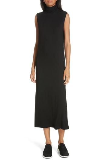 Women's Vince Sleeveless Turtleneck Dress - Black