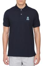 Men's Psycho Bunny Bunny Polo, Size 3(xs) - Blue