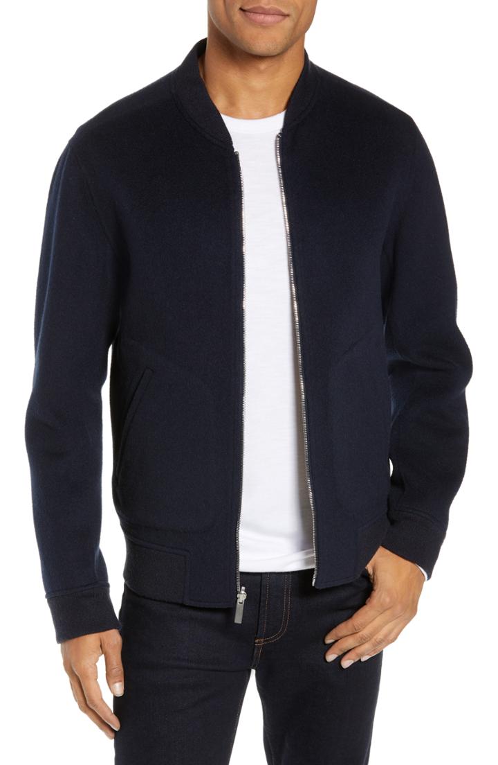Men's Theory Jorge Tokyo Cashmere Jacket - Blue