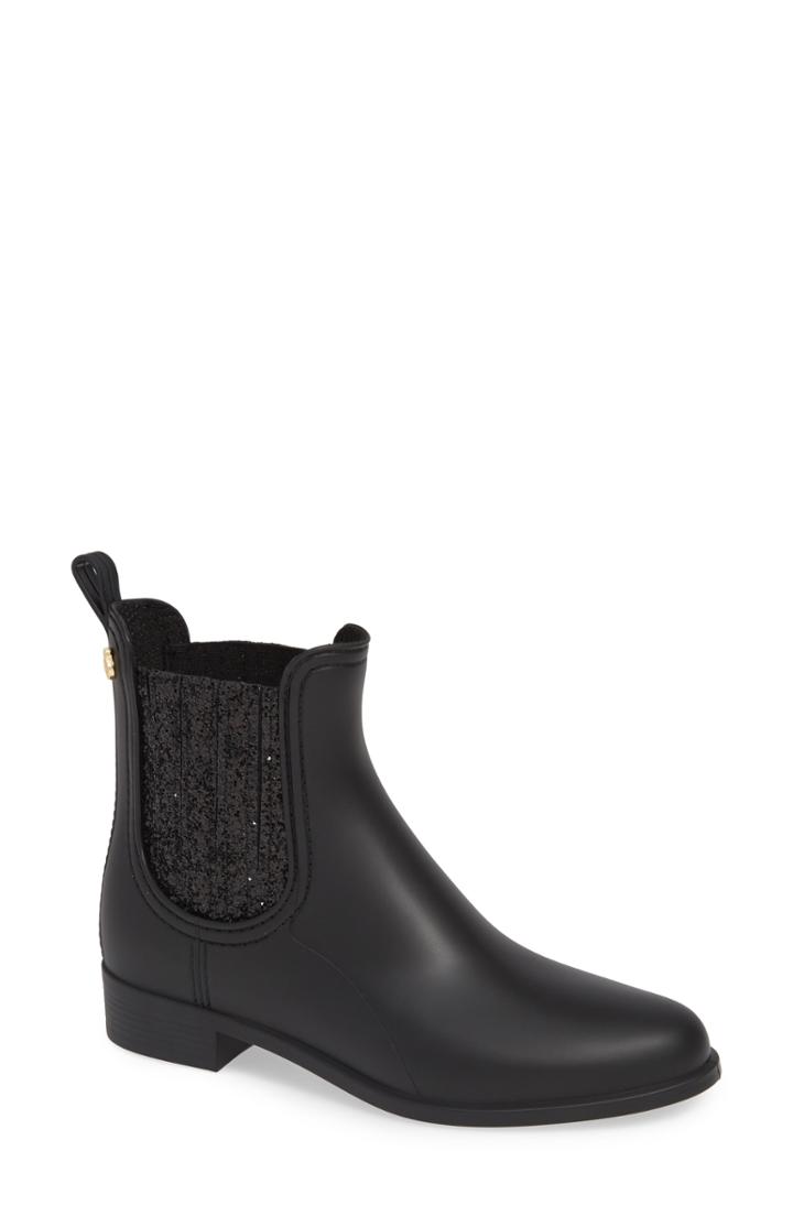 Women's Lemon Jelly Cass Waterproof Chelsea Bootie Us / 36eu - Black