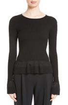 Women's Diane Von Furstenberg Ribbed Peplum Sweater