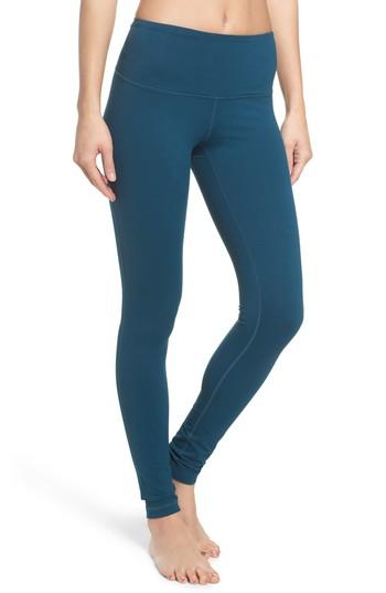 Women's Zella Live In High Waist Leggings, Size - Blue/green