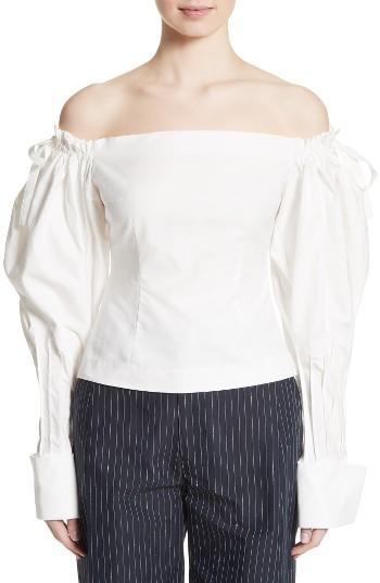 Women's Jacquemus Le Top Provence Off The Shoulder Top