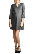 Women's Maternal America Shift Maternity Dress - Grey