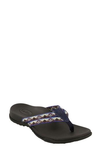 Women's Taos Primo Flip Flop M - Blue