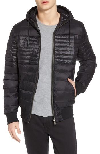 Men's Moose Knuckles Terra Nova Quilted Jacket - Black