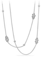 Women's David Yurman Crossover Station Necklace With Diamonds