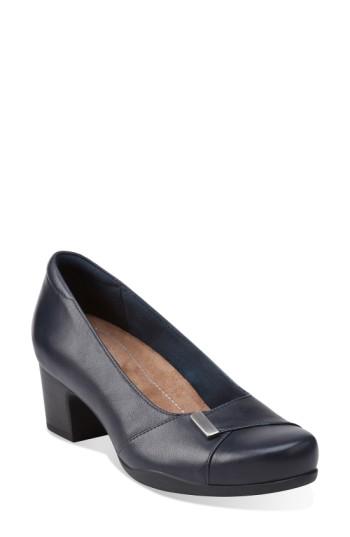 Women's Clarks 'rosalyn Belle' Pump N - Blue