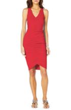 Women's Michael Stars Ruched Tank Dress - Red
