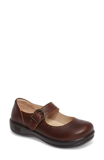 Women's Alegria Kourtney Flat -6.5us / 36eu - Brown