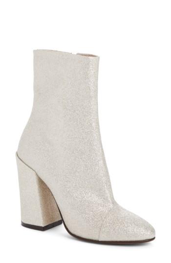 Women's Dries Van Noten Glitter Bootie Us / 36eu - White