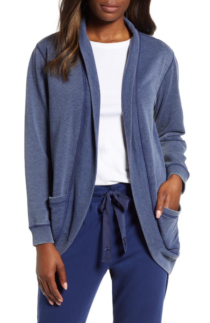 Women's Tommy Bahama Sea Glass Knit Cardigan - Blue