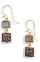 Women's Collections By Joya Lara Labradorite & Diamond Drop Earrings