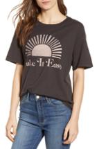 Women's Day By Daydreamer Take It Easy Graphic Tee