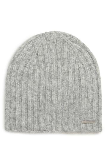 Women's Michael Michael Kors Rib Beanie - Grey
