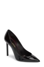 Women's Saint Laurent Anja Pointy Toe Pump Us / 36eu - Black