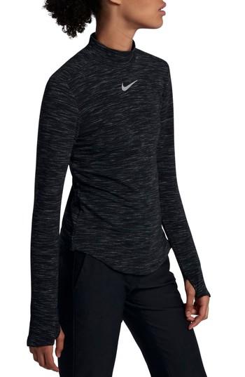 Women's Nike Dry Long Sleeve Golf Top - Black