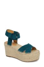 Women's Marc Fisher Ltd 'randall' Platform Wedge .5 M - White