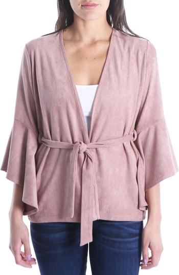 Women's Kut From The Kloth Karina Faux Suede Jacket - Pink