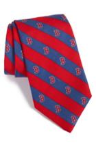Men's Vineyard Vines Boston Red Sox - Mlb Print Silk Tie