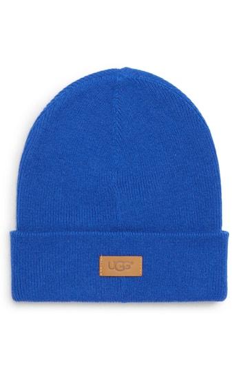 Women's Ugg Luxe Knit Beanie - Blue
