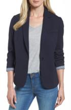 Women's Halogon Roll Sleeve Ponte Blazer - Blue