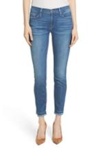 Women's Frame Le Skinny De Jeanne Double Hem Crop Jeans - Blue