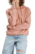 Women's Topshop Oversize Hoodie Us (fits Like 6-8) - Pink