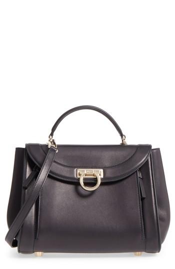 Salvatore Ferragamo Small Leather Satchel -