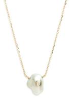 Women's Mizuki Sea Of Beauty Pearl & Diamond Pendant Necklace
