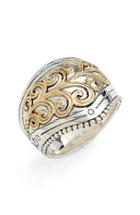 Women's Konstantino 'hebe' Swirl Etched Ring
