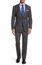 Men's Hart Schaffner Marx New York Classic Fit Stretch Plaid Wool Suit