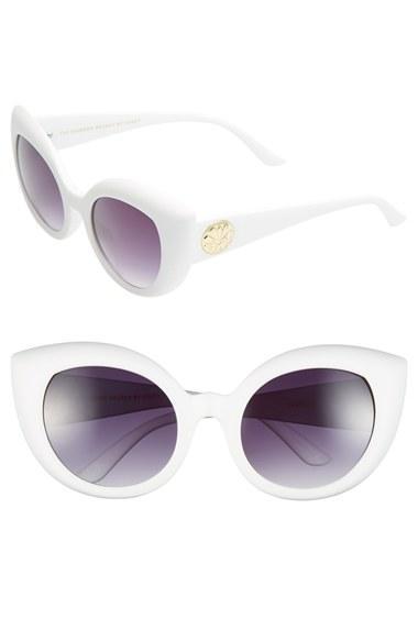 Crap Eyewear 'the Diamond Brunch' 58mm Sunglasses Matte White