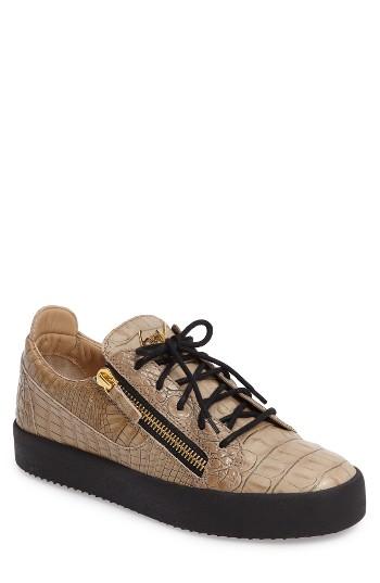 Men's Giuseppe Zanotti Low Top Sneaker Eu - Brown