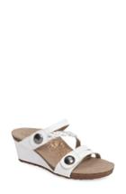 Women's Aetrex Lydia Strappy Wedge Sandal