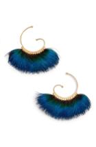 Women's Gas Bijoux Buzios Feather Earrings