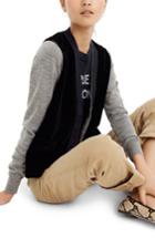 Women's J.crew Harlow Velvet Front Cardigan, Size - Grey